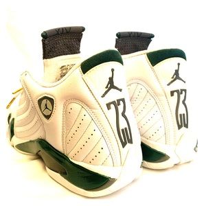 Air Jordan 14 Retro “White Forest Green 2005”